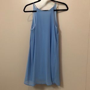 Tyche Light Blue Halter Top Dress